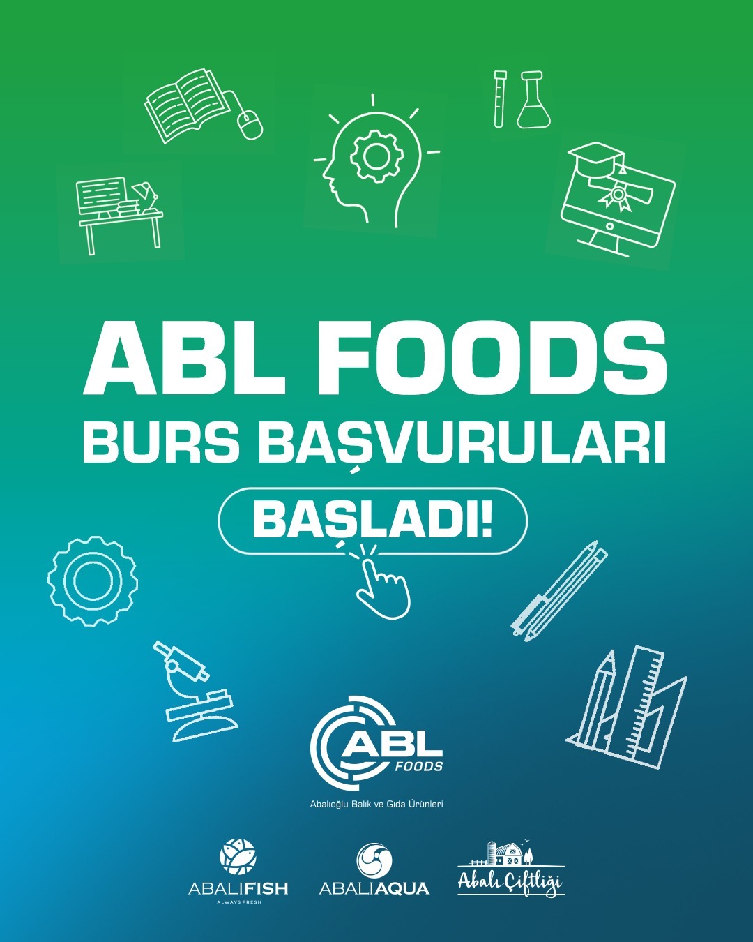 ABL Foods Burs Başvuruları Başladı
